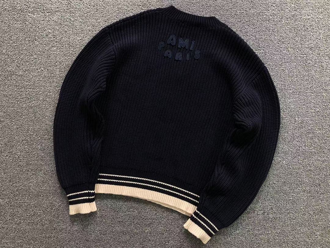 AMI 118 AMI SWEATER 510181388 (Im 170Cm 60Kg I Wear Size S In The Phot) - Image 13