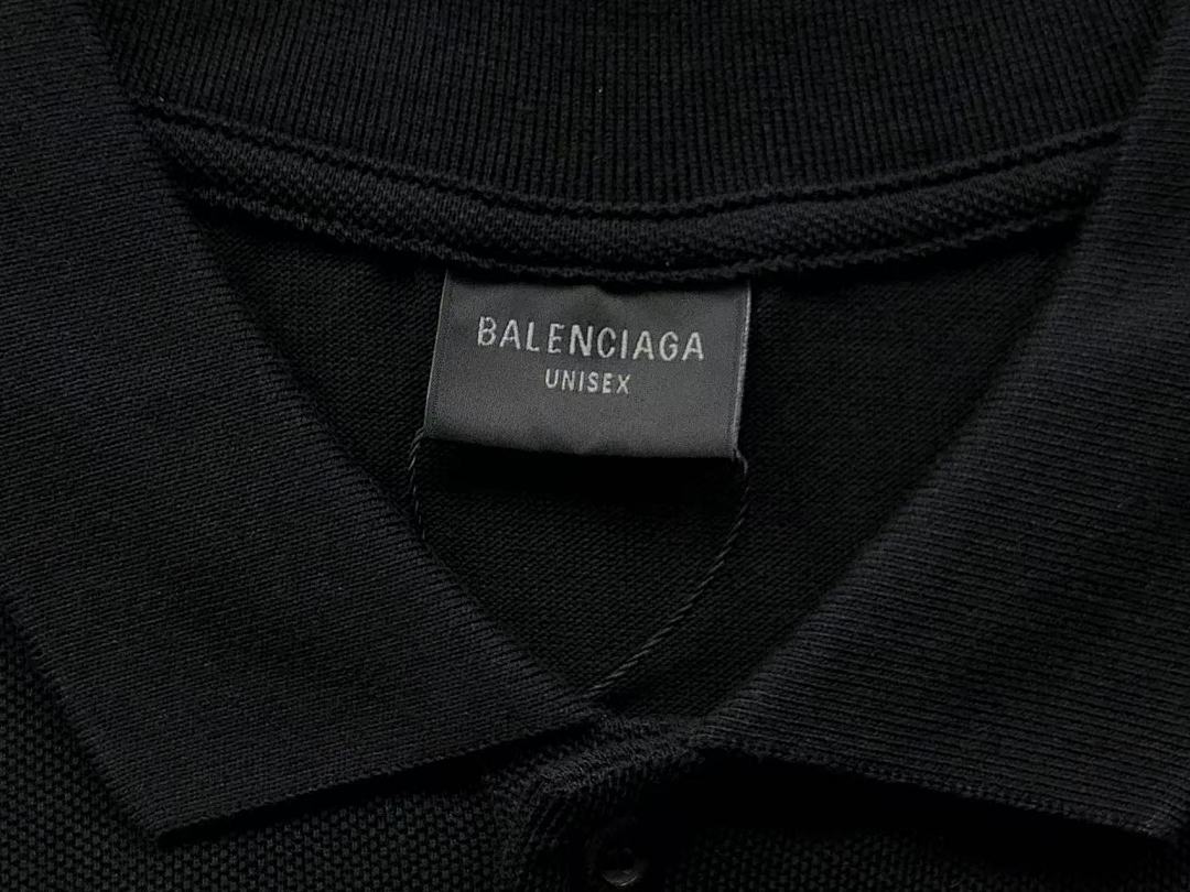Balenciaga 158 B⭐L⭐⭐⭐IA⭐A POLO 3108081321 (Im 170Cm 60Kg I Wear Size S In The Phot) - Image 14