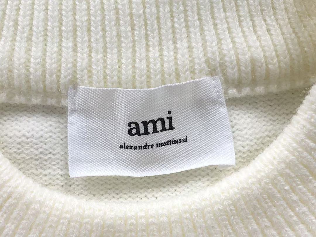 AMI 138 AMI SWEATER 112101117 (Im 170Cm 57Kg I Wear Size S In The Phot) - Image 16