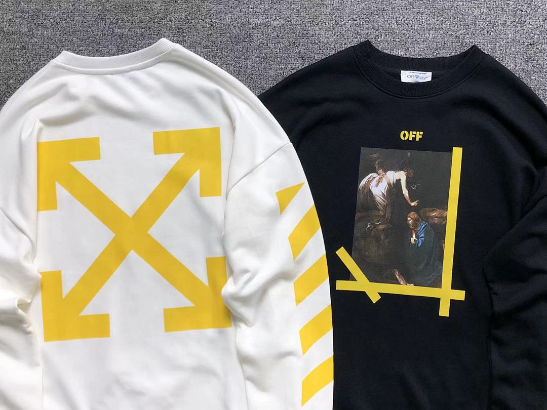 Off-White 136 OFF-WHITE (WHITE HOODIE) - Image 4