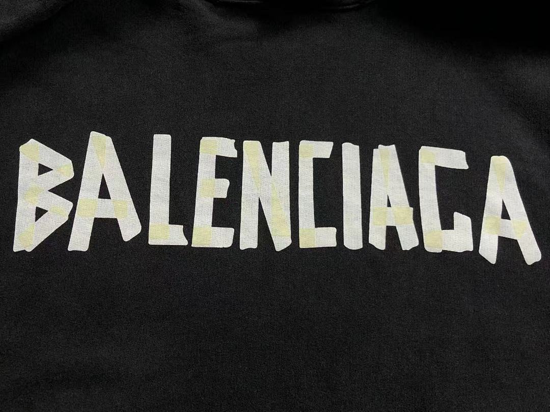 Balenciaga 225 B⭐L⭐⭐⭐IA⭐A HOODIE 5101172136 (Im 170Cm 60Kg I Wear Size S In The Phot) - Image 20