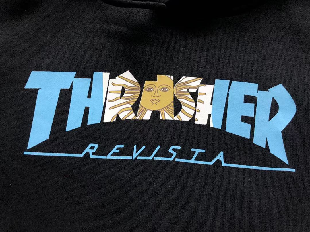 Thrasher 98 THRASHER HOODIE 5101005121 (Im 170Cm 60Kg I Wear Size L In The Phot) - Image 8