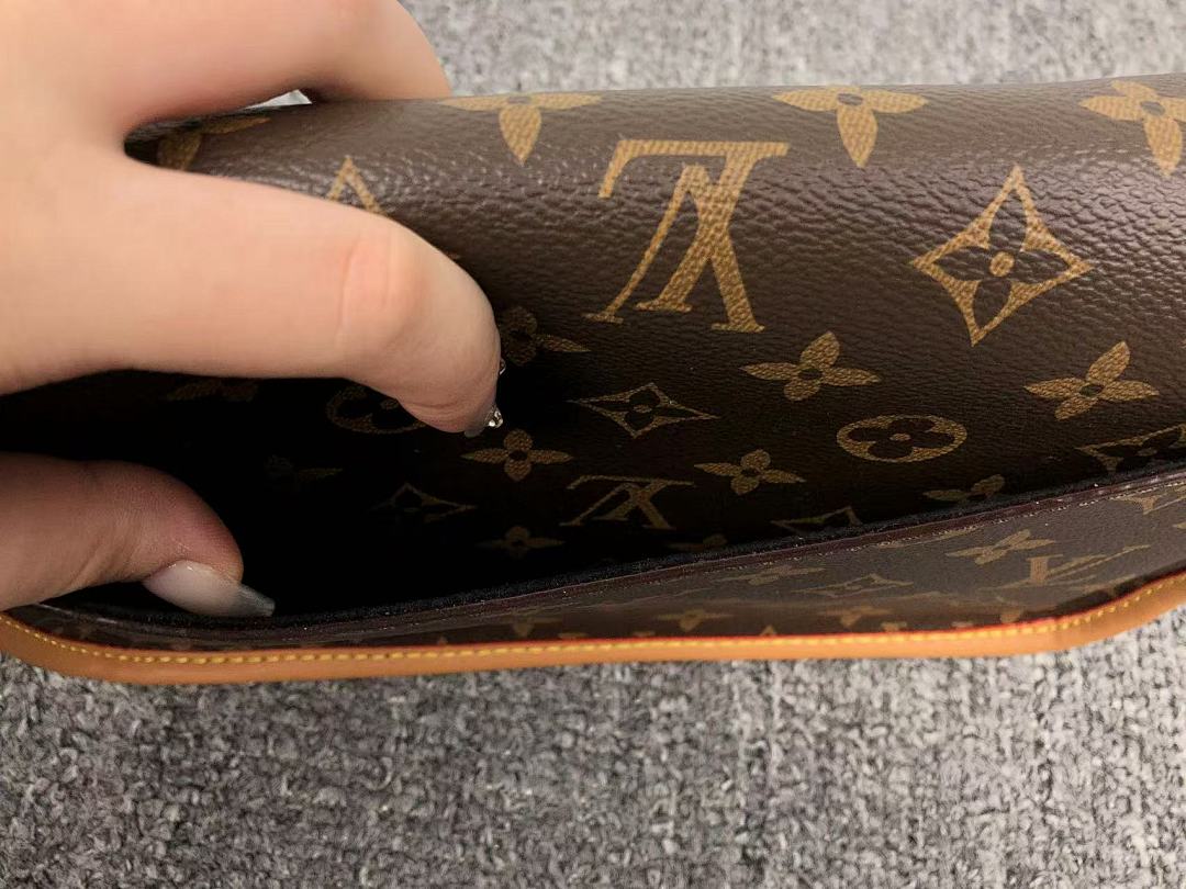 Louis Vuitton 458 L⭐ BAG 412231524 (Long 25CM* Wide 9CM* High 17CM) - Image 11