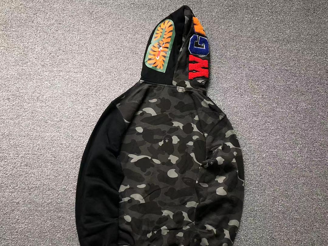 Bape 175 BAPE HOODIE 52070718158 (Im 170Cm 60Kg I Wear Size XL In The Phot) - Image 58