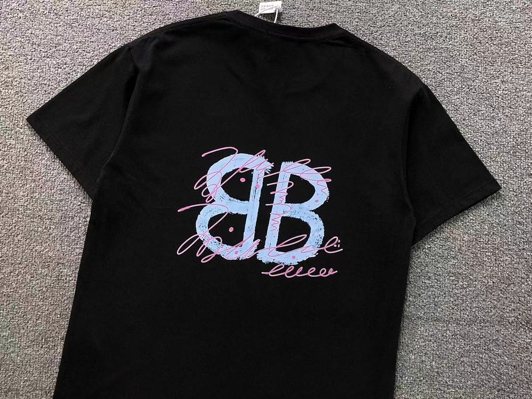 Balenciaga 115 B⭐L⭐⭐⭐IA⭐A T-SHIRT 22051316172 (Im 170Cm 60Kg I Wear Size M In The Phot) - Image 9