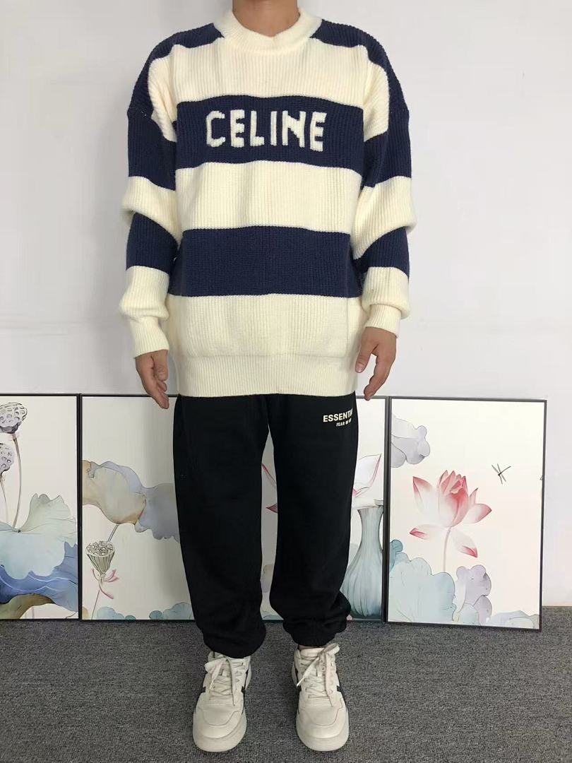 Celine 165 C⭐L⭐⭐E SWEATER 41100526146 (Im 170Cm 60Kg I Wear Size L In The Phot) - Image 3