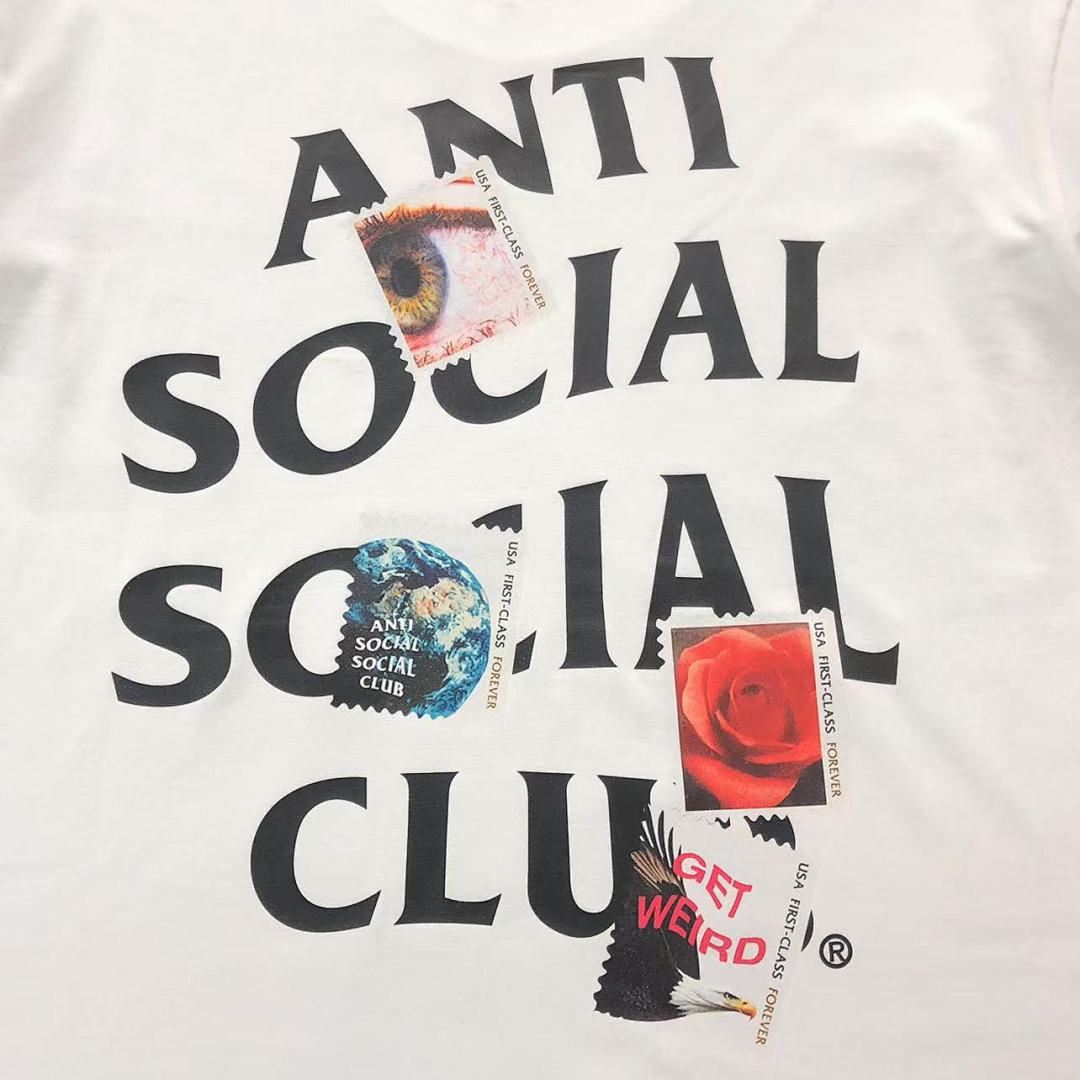 Christian Louboutin 85 ANTI SOCIAL CLUB T-SHIRT 4050131202 (Im 170Cm 60Kg I Wear Size L In The Phot) - Image 13