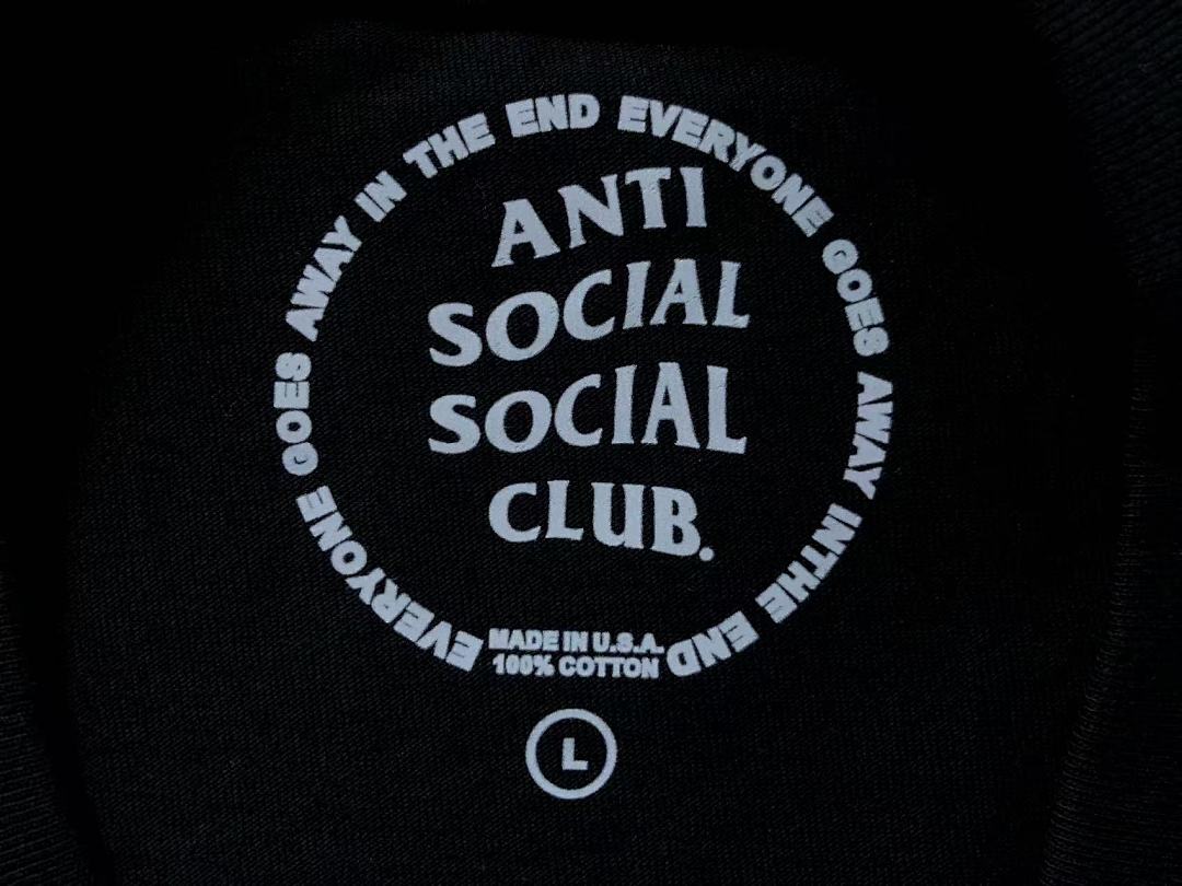 Christian Louboutin 85 ANTI SOCIAL CLUB T-SHIRT 41421002 (Im 170Cm 60Kg I Wear Size L In The Phot) - Image 20