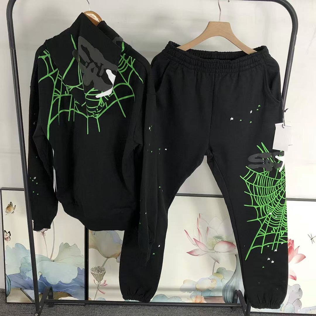 Sp5der TROUSERS 125 SP5DER HOODIE - Image 40
