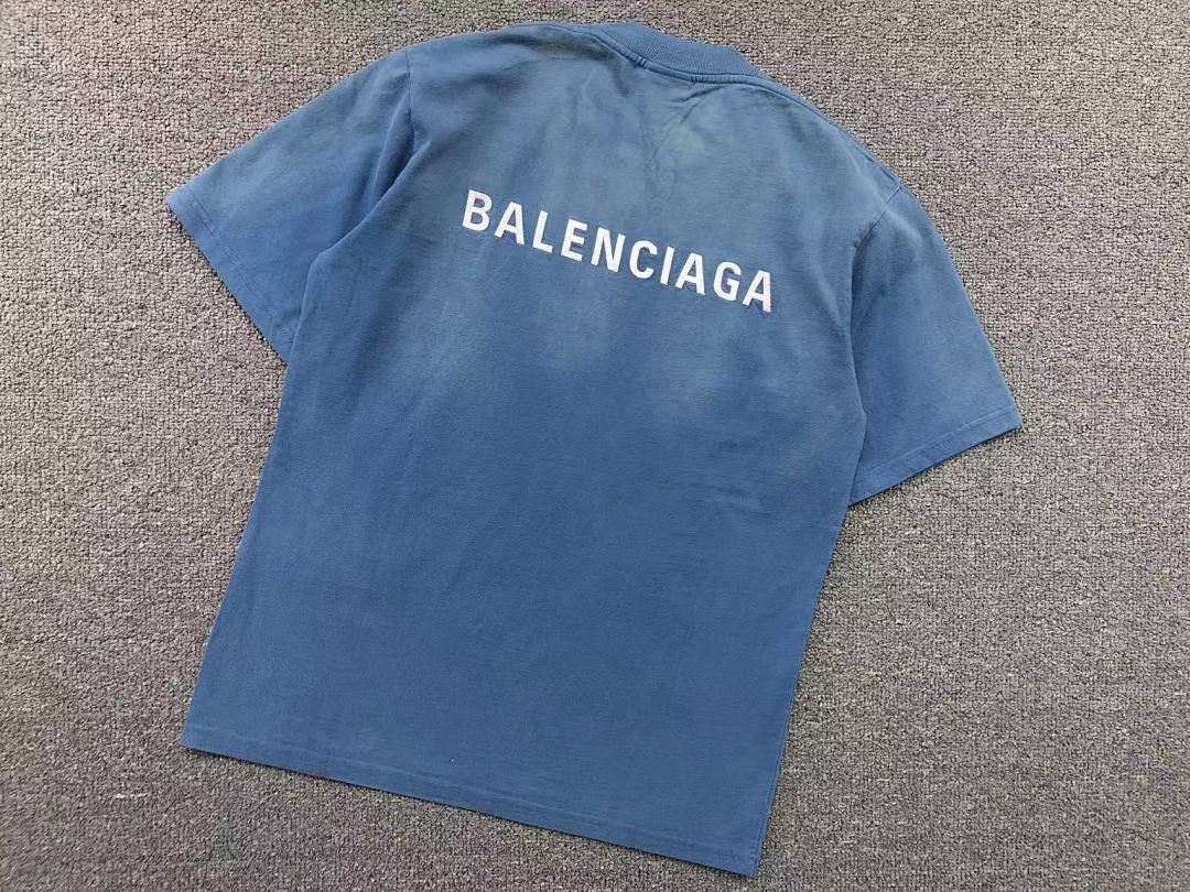 Balenciaga 125 B⭐L⭐⭐⭐IA⭐A T-SHIRT 3102220821 (Im 170Cm 57Kg I Wear Size S In The Phot) - Image 12