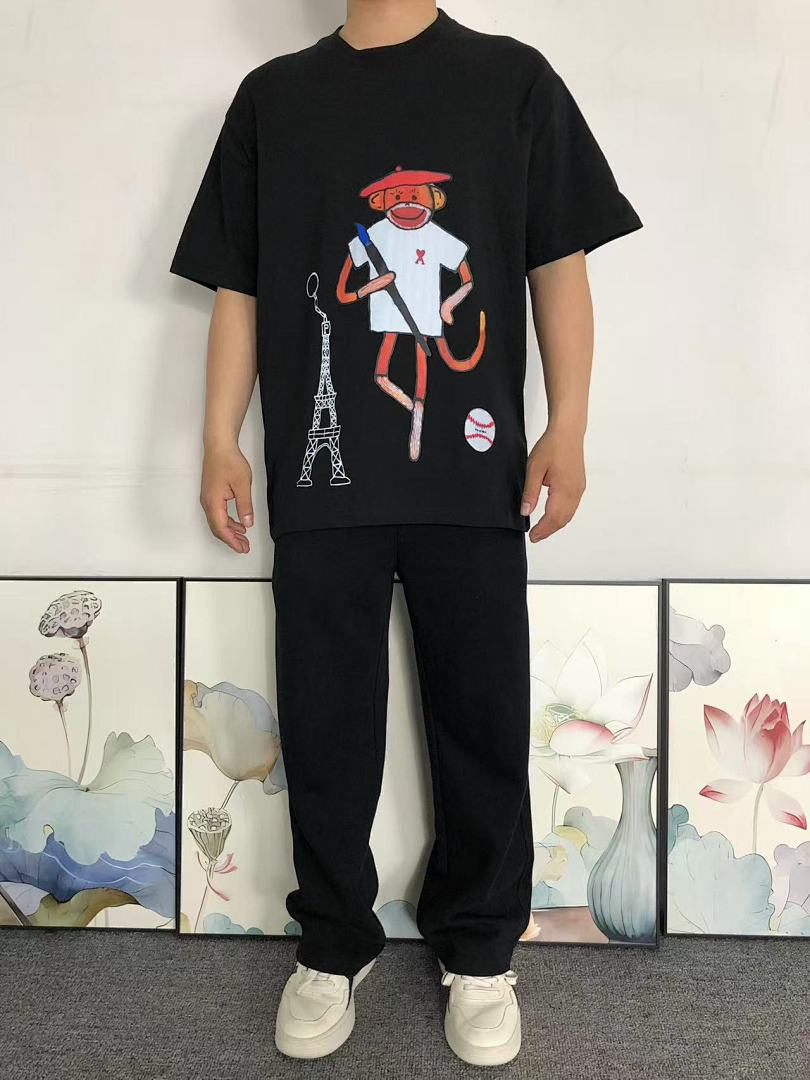 AMI 95 AMI T-SHIRT 3203201621 (Im 170Cm 60Kg I Wear Size M In The Phot) - Image 3