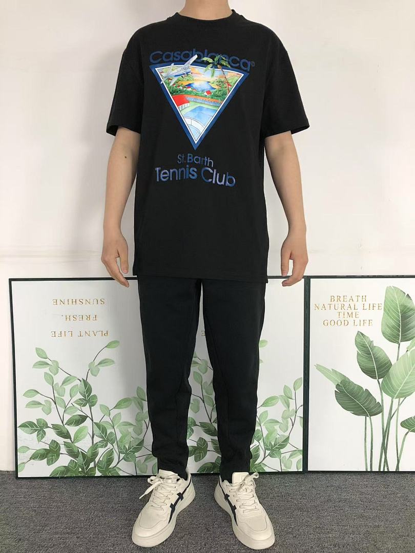 Casablanca 88 CASABLANCA T-SHIRT 3103080332 (Im 170Cm 55Kg I Wear Size M In The Phot) - Image 3