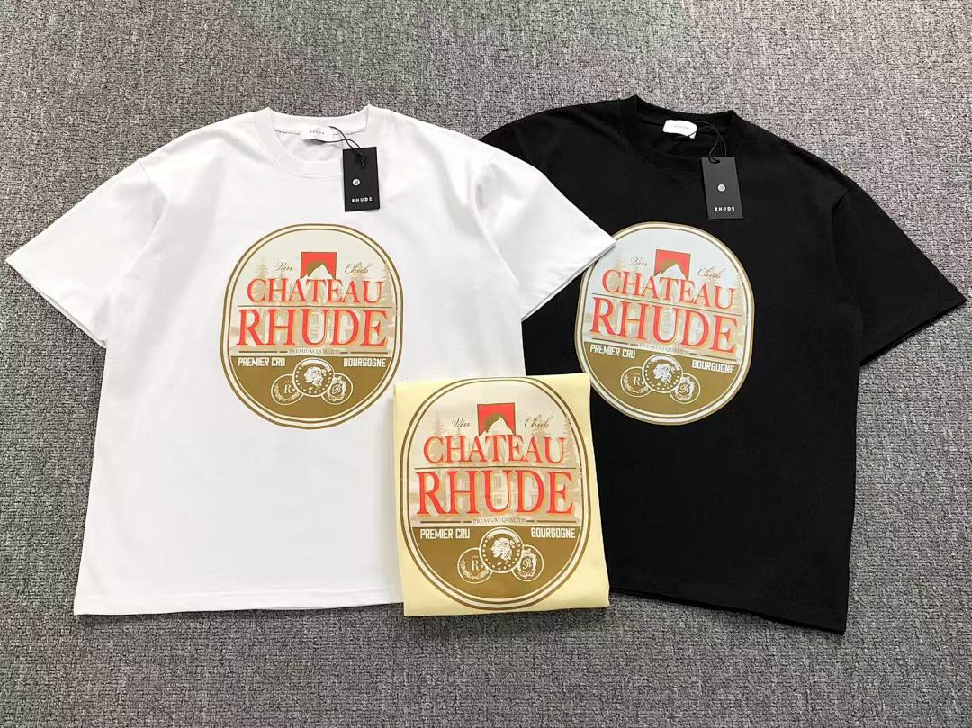 Rhude 105 RHUDE T-SHIRT 412192117 (Im 170Cm 57Kg I Wear Size In M The Phot) - Image 5