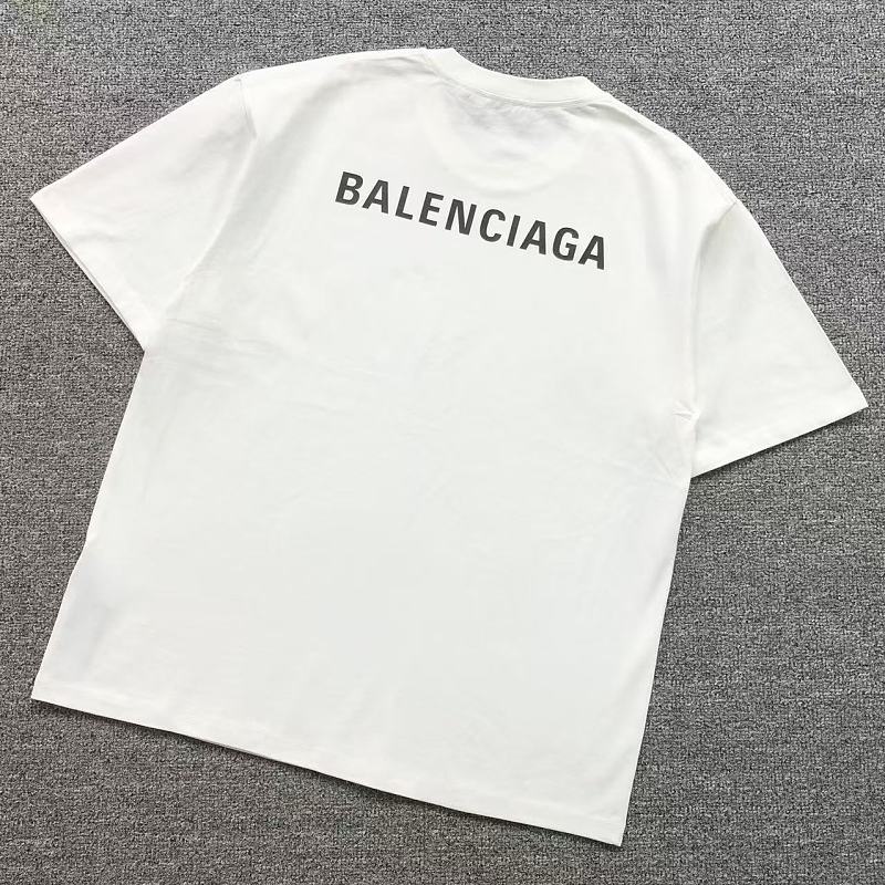 Balenciaga 113 B⭐L⭐⭐⭐IA⭐A T-SHIRT 5207270370 (Im 170Cm 60Kg I Wear Size 2XL In The Phot)