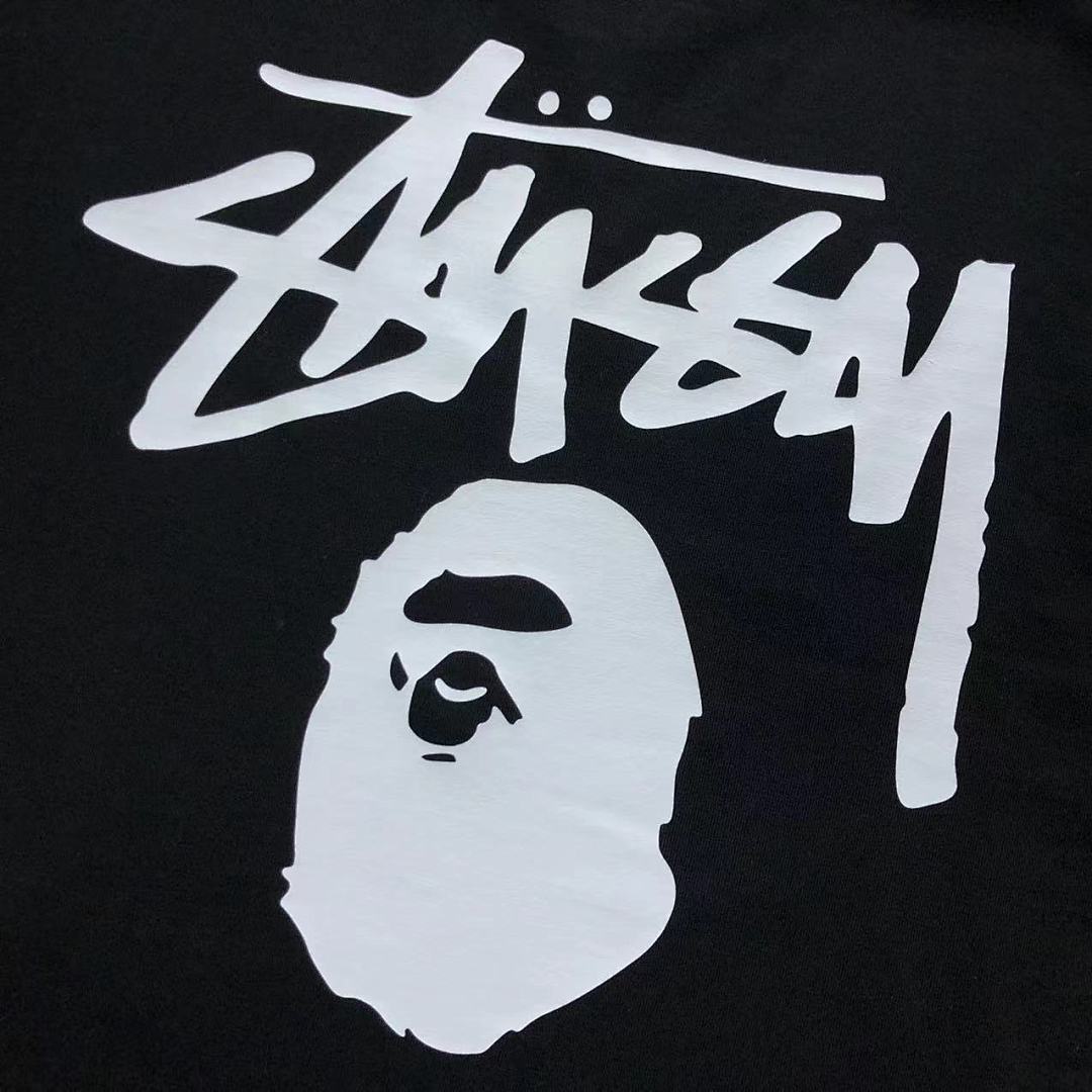 Bape 79 BAPE STUSSY T-SHIRT 411183442 (Im 170Cm 57Kg I Wear Size S In The Phot) - Image 29