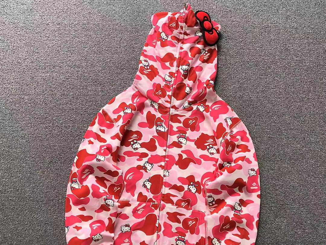 Bape 305 BAPE HOODIE 3205184311 (Im 170Cm 60Kg I Wear Size M In The Phot) - Image 8