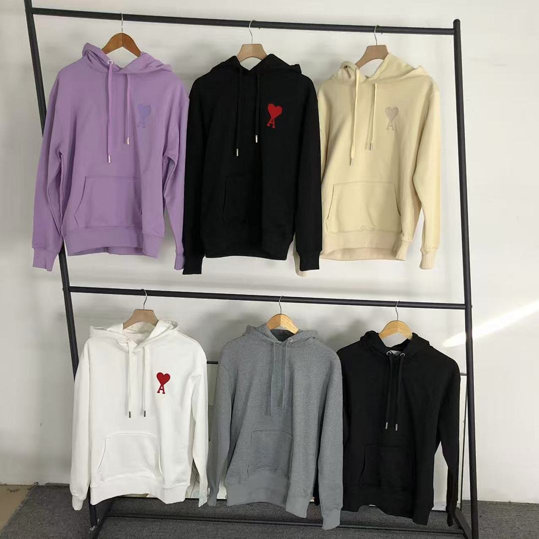 AMI 158 AMI HOODIE 3201081417 (Im 170Cm 60Kg I Wear Size S In The Phot) - Image 34