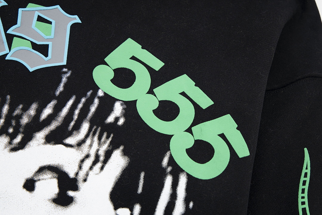 Sp5der TROUSERS115 SP5DER 555 HOODIE - Image 29