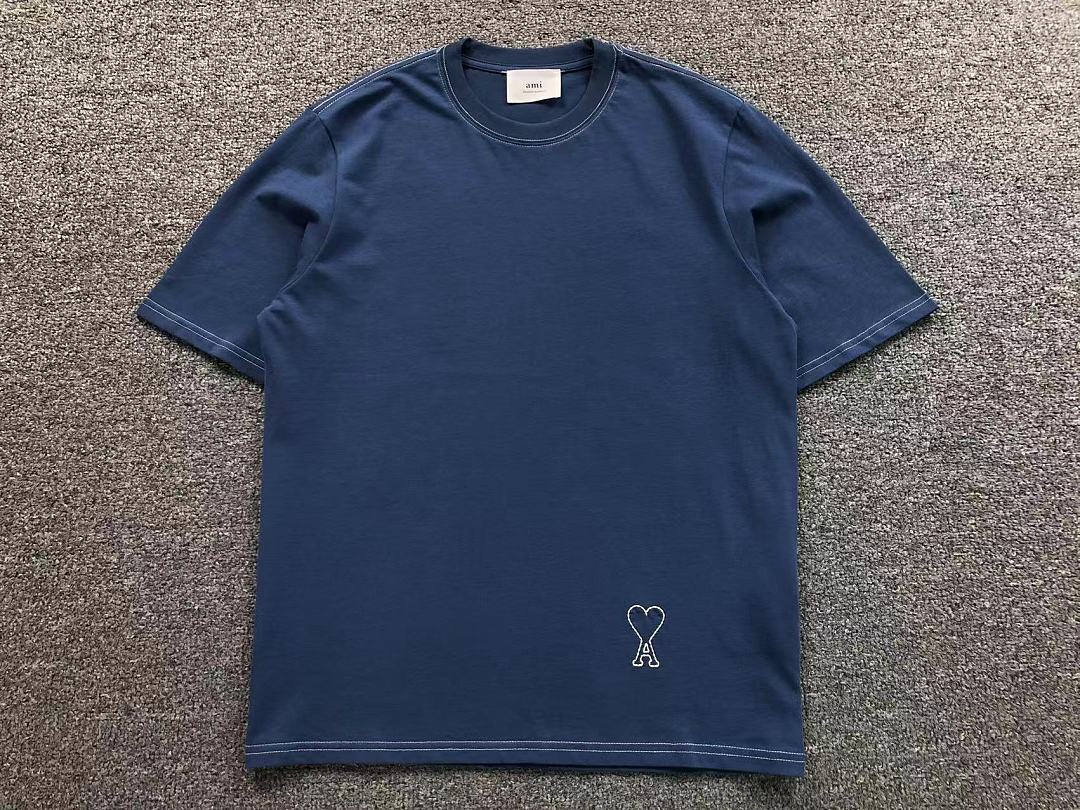AMI 108 AMI T-SHIRT 22042019125 (Im 170Cm 60Kg I Wear Size M In The Phot) - Image 5