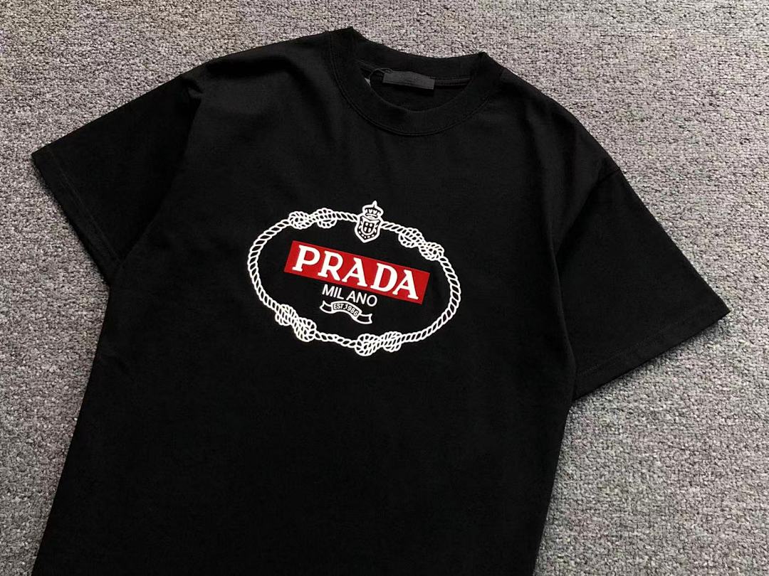 Prada 158 P⭐A⭐A T-SHIRT 22032013001 (Im 170Cm 60Kg I Wear Size S In The Phot) - Image 12