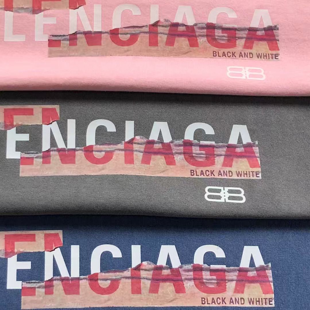 Balenciaga 158 B⭐L⭐⭐⭐IA⭐A T-SHIRT 2203263801 (Im 170Cm 60Kg I Wear Size M In The Phot) - Image 16
