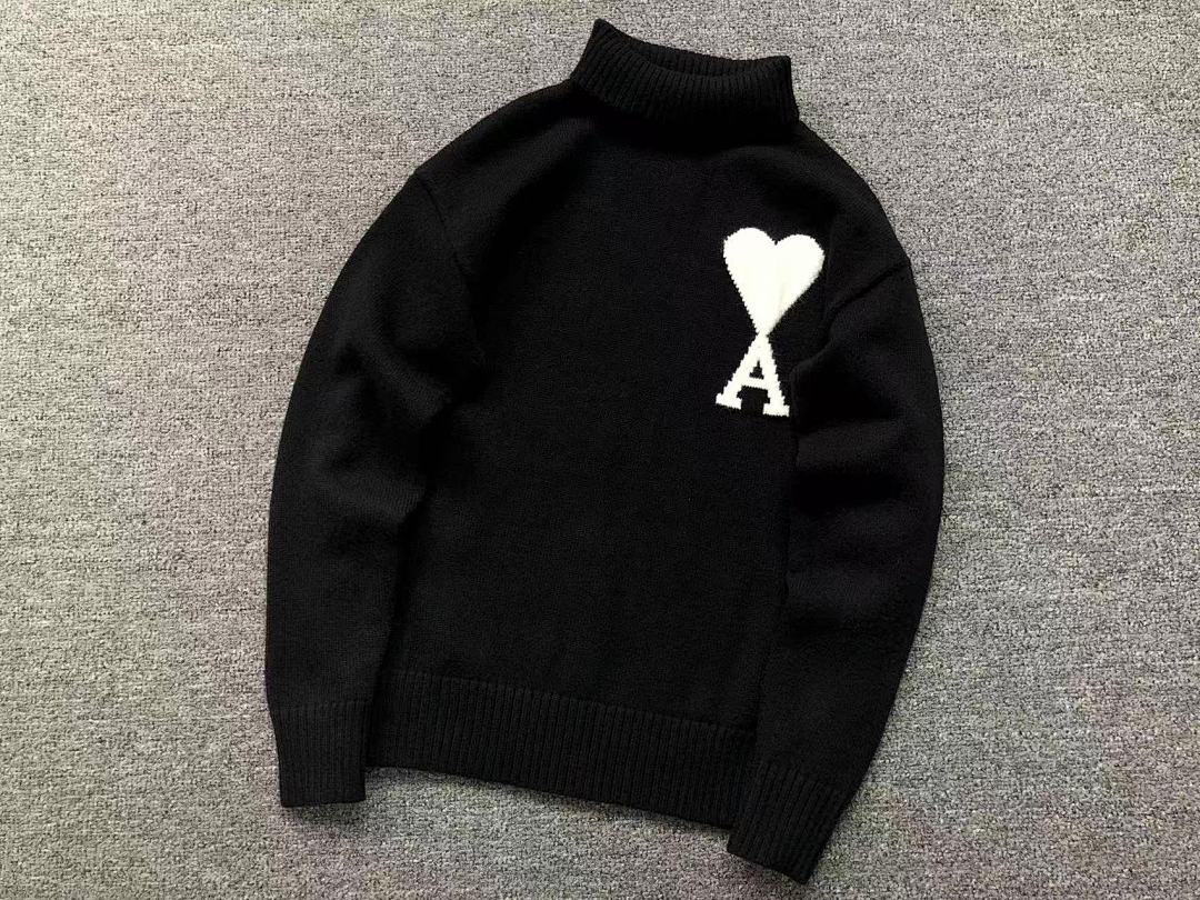 AMI 158 AMI SWEATER 21101102125 (Im 170Cm 60Kg I Wear Size M In The Phot) - Image 8