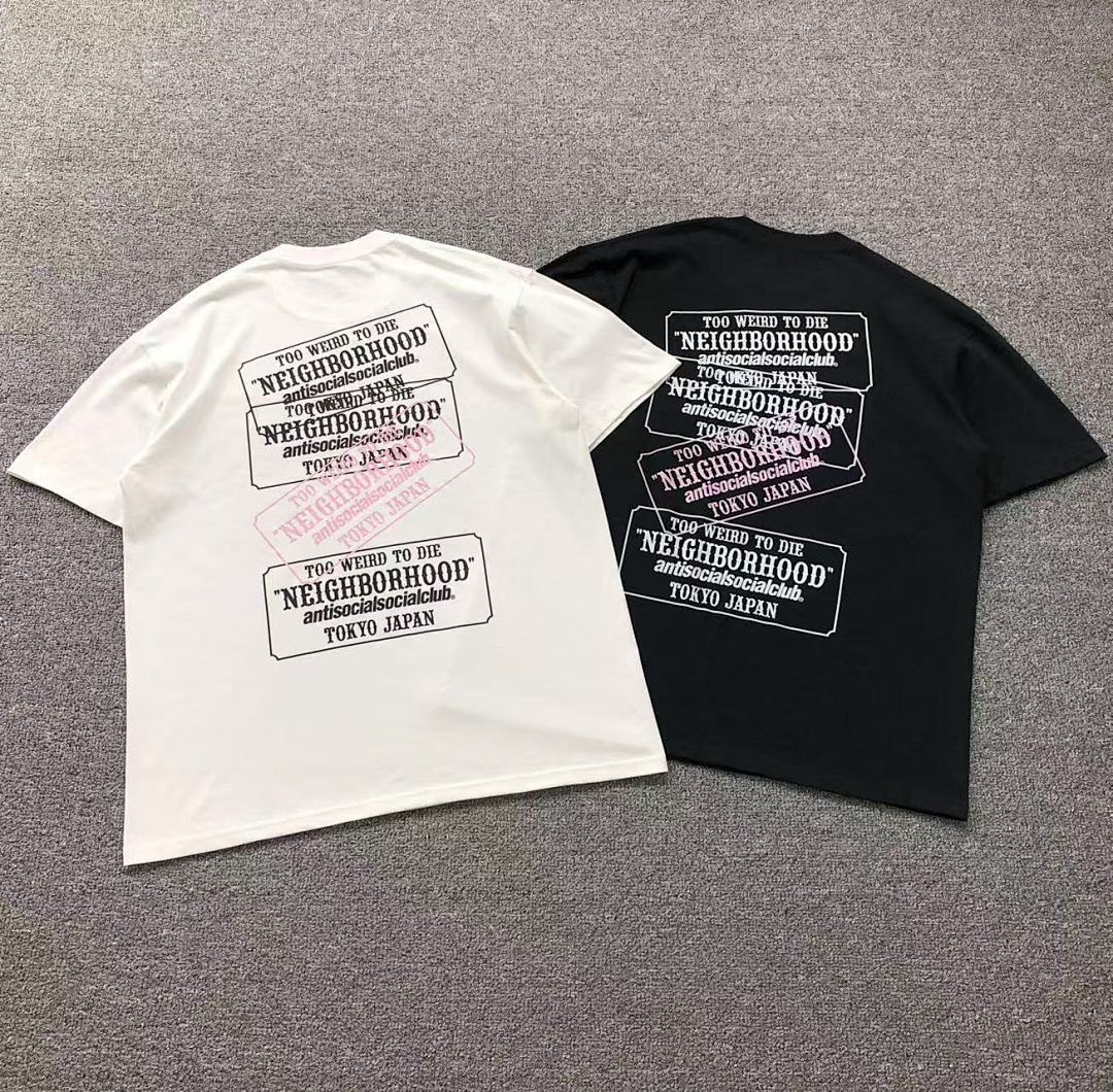 Christian Louboutin 85 ANTI SOCIAL CLUB NEIGHBORHOOD T-SHIRT