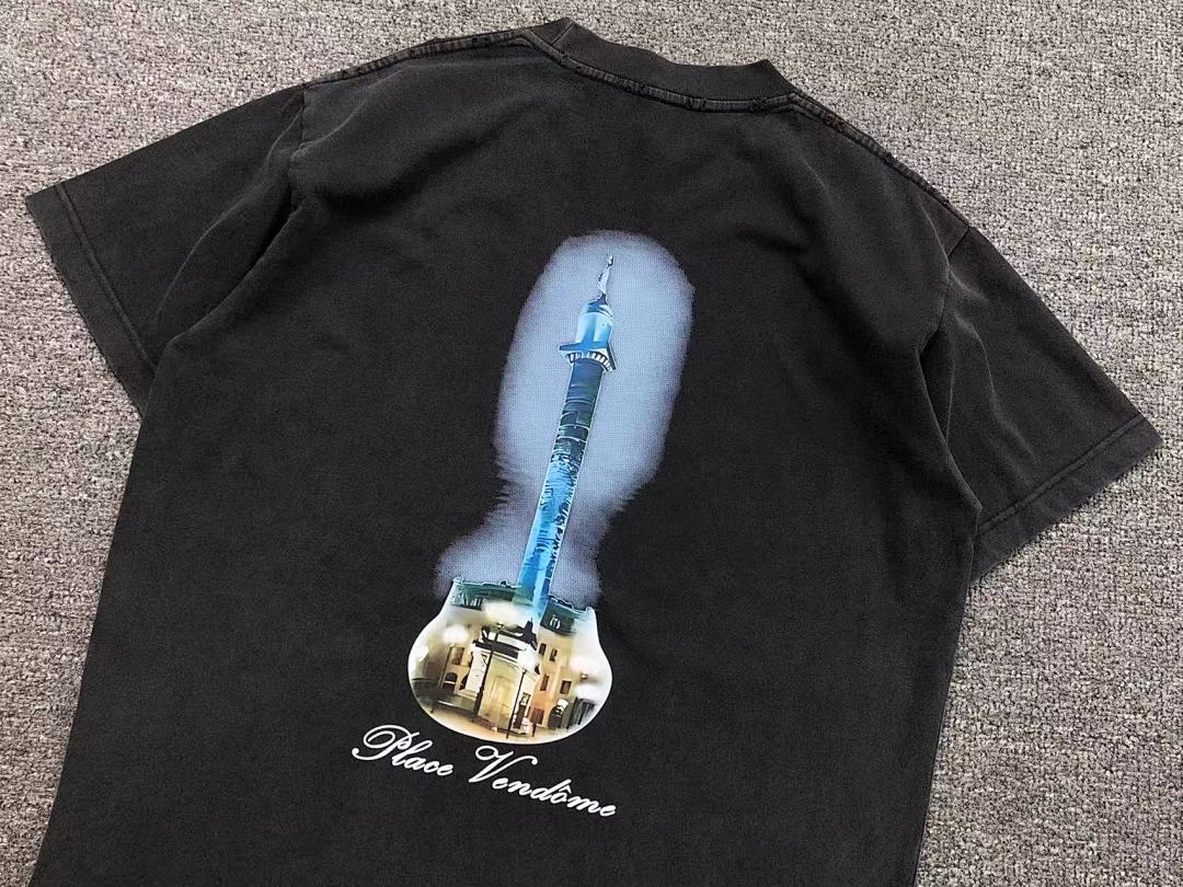 Balenciaga 128 B⭐L⭐⭐⭐IA⭐A T-SHIRT 213042021 (Im 170Cm 55Kg I Wear Size L In The Phot) - Image 8