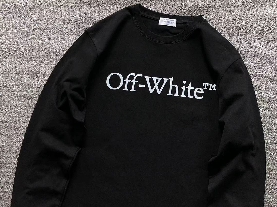 Off-White 118 OFF-WHITE LONG SLEEVED 5208081019 (Im 170Cm 60Kg I Wear Size M In The Phot) - Image 8