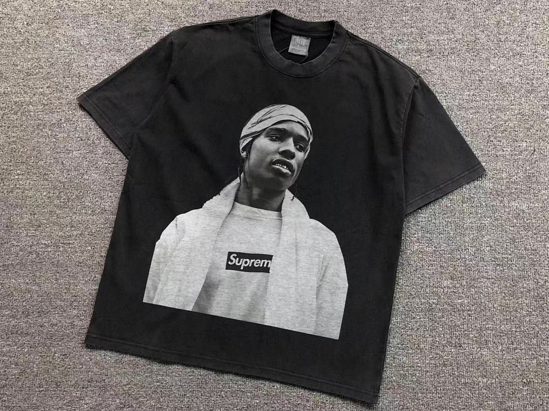 Supreme 95 SAINT MICHAEL S⭐⭐R⭐⭐E T-SHIRT 11112819139 (Im 170Cm 60Kg I Wear Size S In The Phot) - Image 6