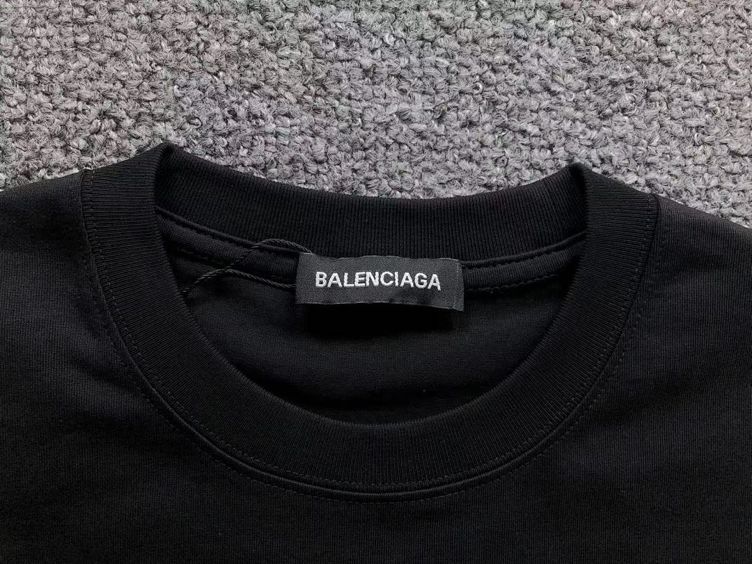 Balenciaga 115 B⭐L⭐⭐⭐IA⭐A T-SHIRT 3103235120 (Im 170Cm 60Kg I Wear Size S In The Phot) - Image 20