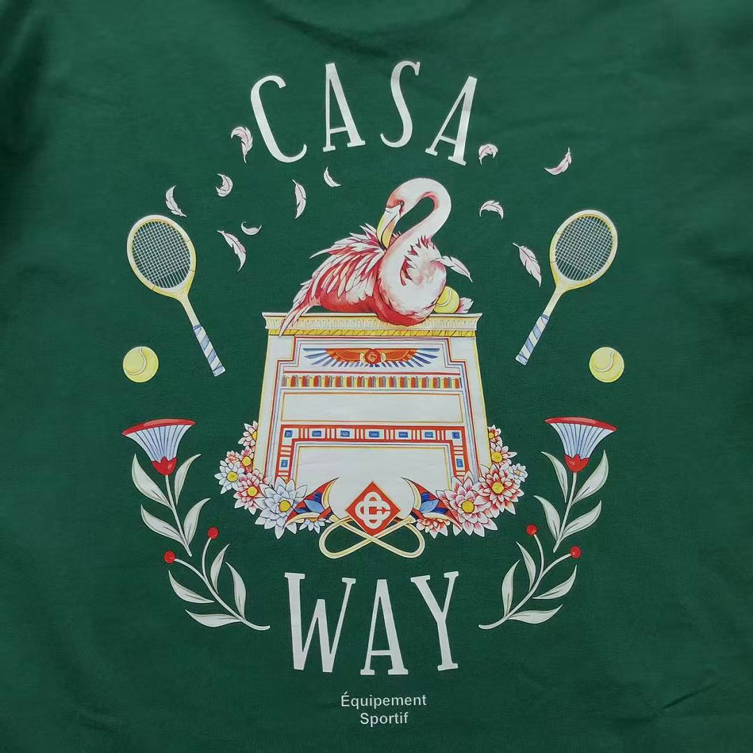 Casablanca 105 CASABLANCA T-SHIRT 52071808127 (Im 170Cm 60Kg I Wear Size L In The Phot) - Image 12