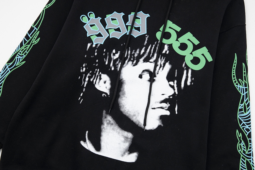 Sp5der TROUSERS115 SP5DER 555 HOODIE - Image 28