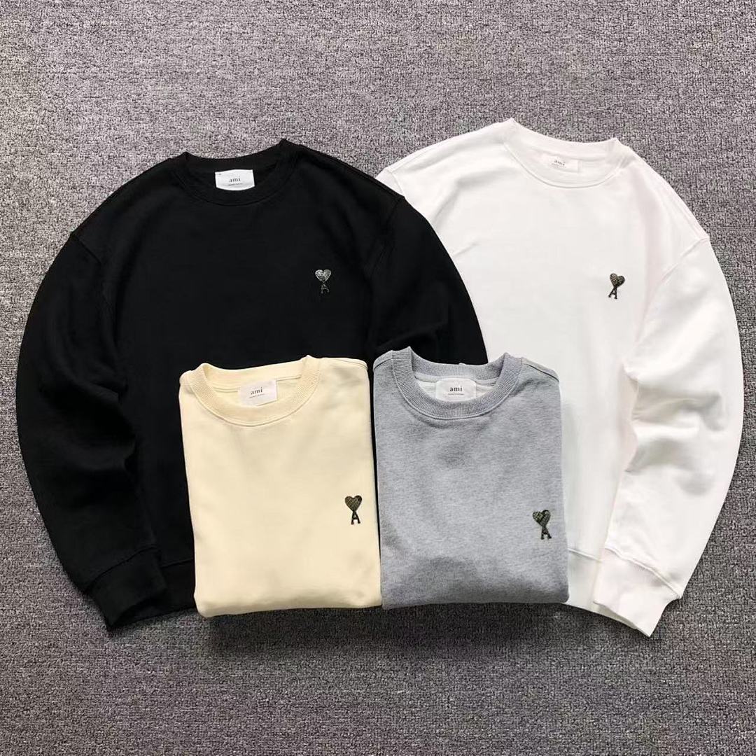 AMI 108 AMI HOODIE 59190488 (Im 170Cm 60Kg I Wear Size M In The Phot)