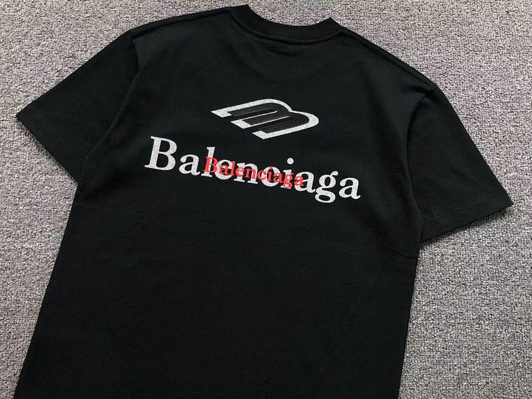 Balenciaga 115 B⭐L⭐⭐⭐IA⭐A T-SHIRT 3203243121 (Im 170Cm 60Kg I Wear Size M In The Phot) - Image 18