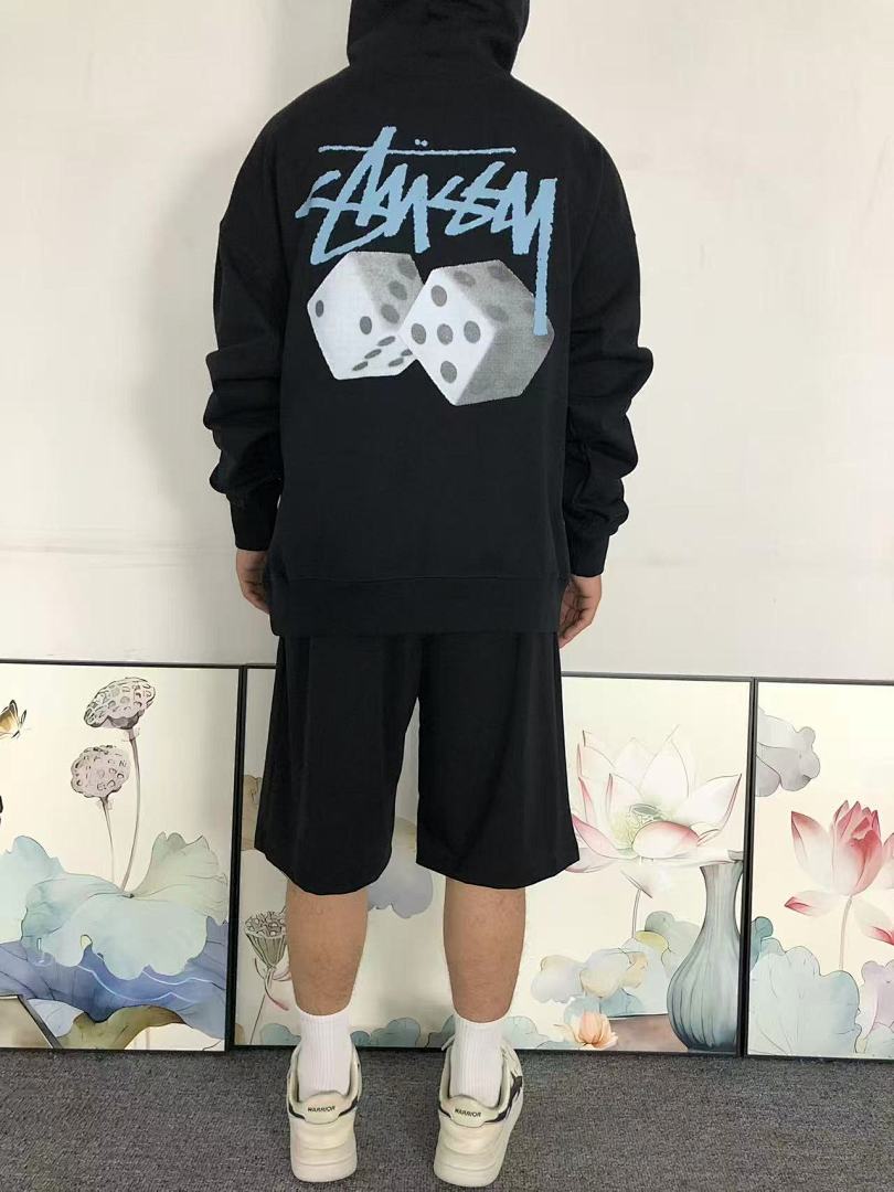 Stussy 158 STUSSY HOODIE 1112020702 (Im 170Cm 60Kg I Wear Size L In The Phot) - Image 4