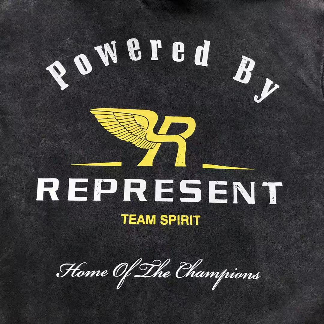 Represent 135 REPRESENT HOODIE 510032291 (Im 170Cm 60Kg I Wear Size S In The Phot) - Image 8