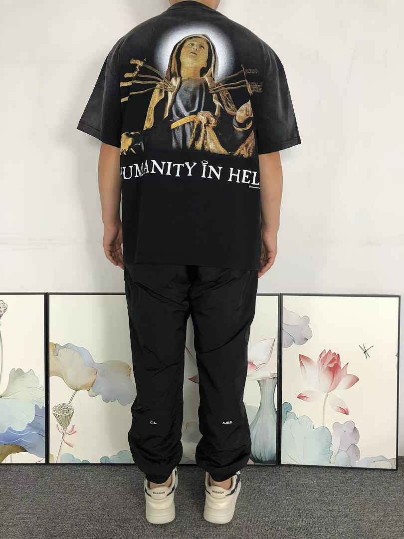 Chanel 112 SAINT MICHAEL T-SHIRT 3207221817 (Im 170Cm 60Kg I Wear Size S In The Phot) - Image 4
