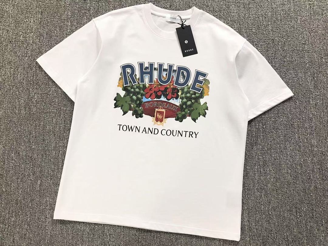 Rhude 105 RHUDE T-SHIRT 412191817 (Im 170Cm 57Kg I Wear Size M In The Phot) - Image 13