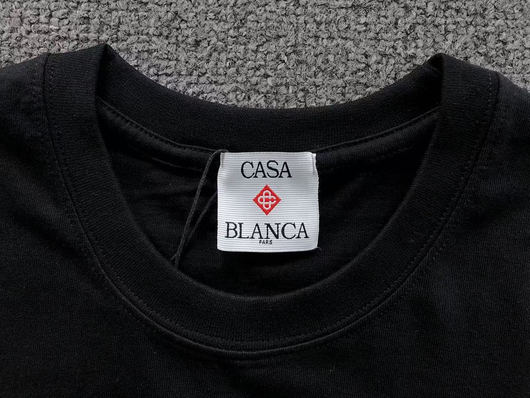 Unbranded 85 CASABLANCA T-SHIRT 219223801 (Im 170Cm 60Kg I Wear Size M In The Phot) - Image 17