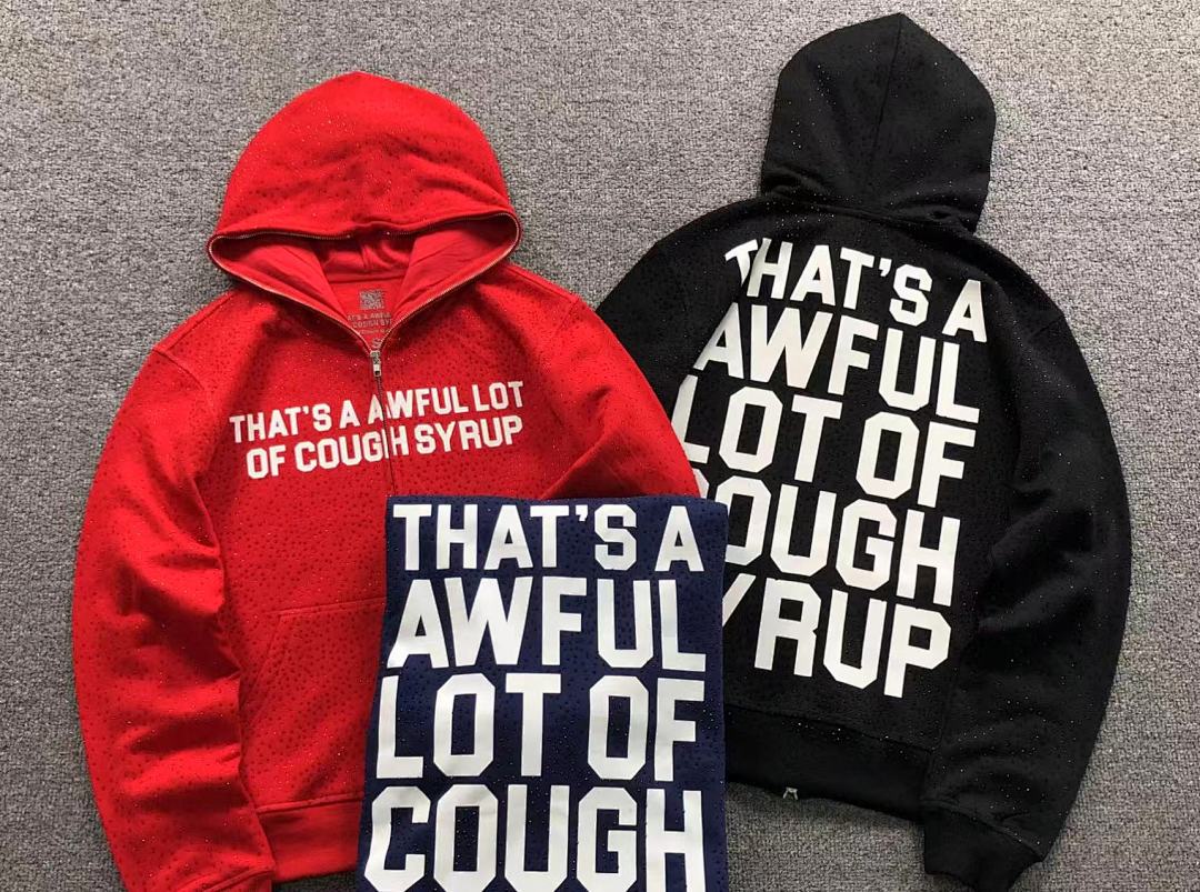 Cough Syrup 208 COU⭐H SY⭐UP HOODIE 522021491 (Im 170Cm 60Kg I Wear Size S In The Phot) - Image 6