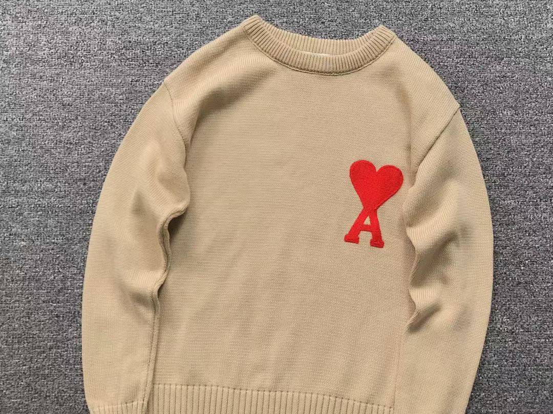 AMI 158 AMI SWEATER 21101107125 (Im 170Cm 60Kg I Wear Size S In The Phot) - Image 17
