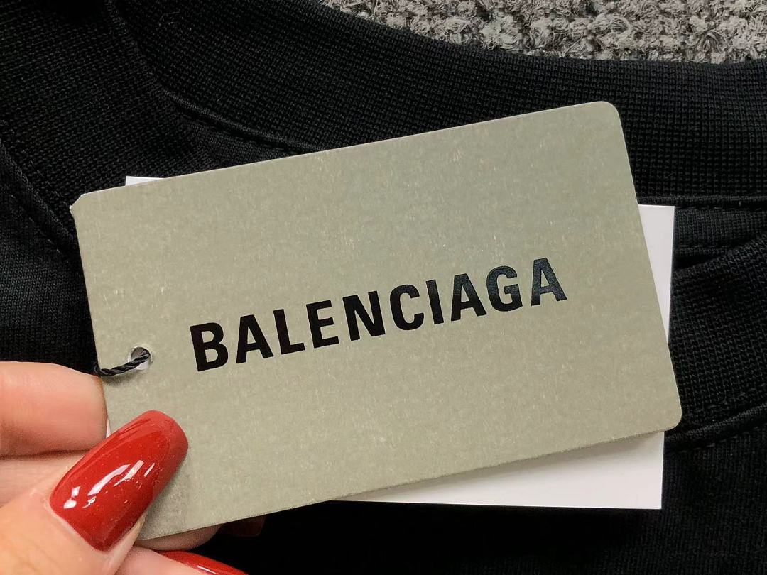 Balenciaga 118 B⭐L⭐⭐⭐IA⭐A T-SHIRT 42061326156 (Im 170Cm 60Kg I Wear Size 1 In The Phot) - Image 14