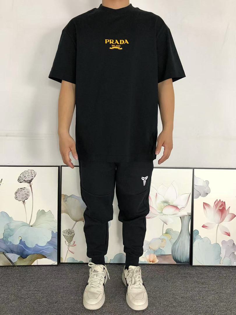 Prada 115 P⭐A⭐A T-SHIRT 5112104147 (Im 170Cm 60Kg I Wear Size M In The Phot) - Image 3