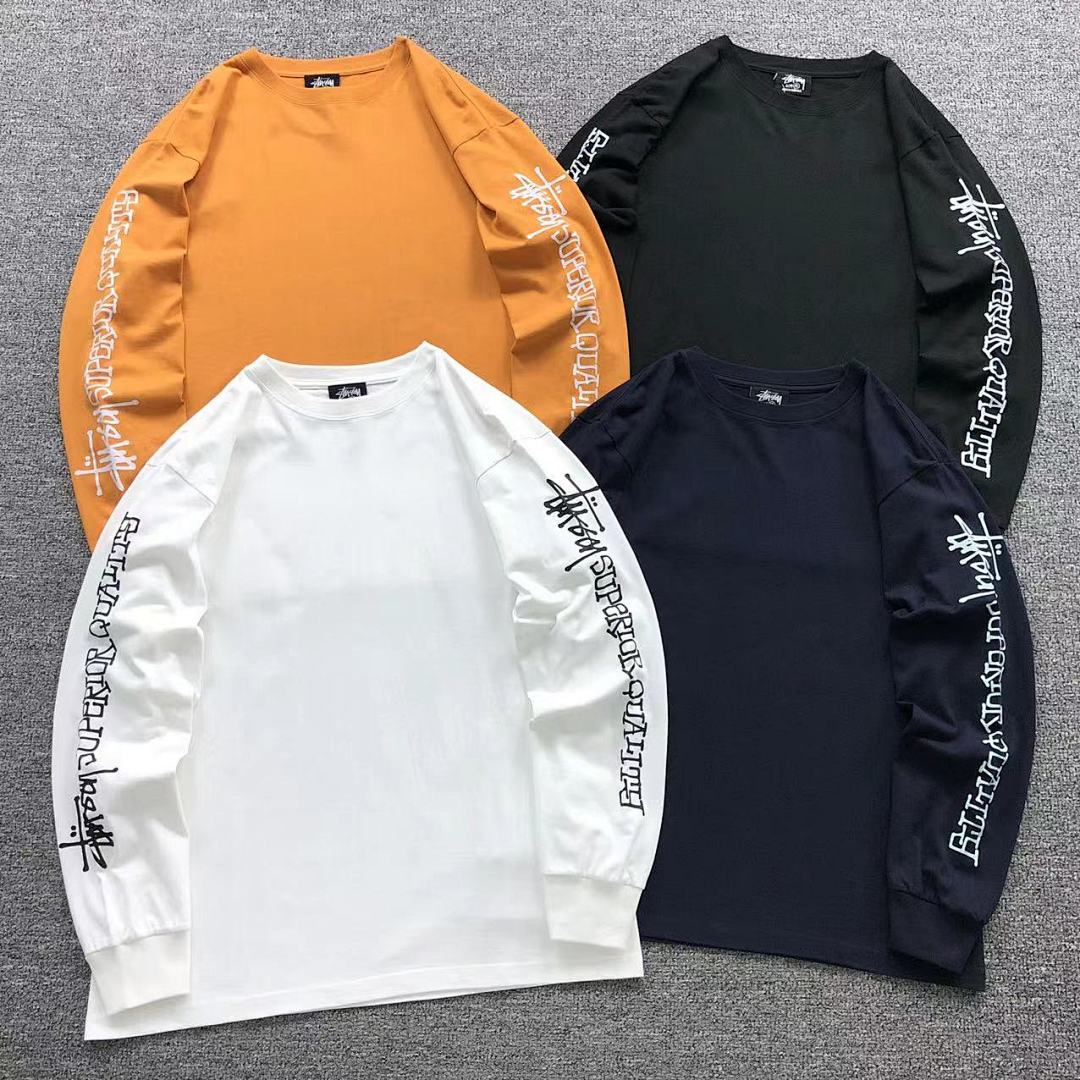 Stussy 108 STUSSY LONG SLEEVED 31141402 (Im 170Cm 57Kg I Wear Size M In The Phot)