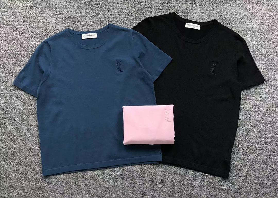 Saint Laurent 128 SA⭐⭐T ⭐⭐U⭐⭐NT FEMAIE STYIE T-SHIRT - Image 3