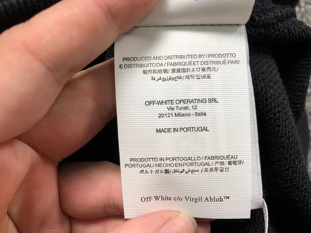 Off-White 208 OFF-WHITE (WHITE HOODIE) - Image 20