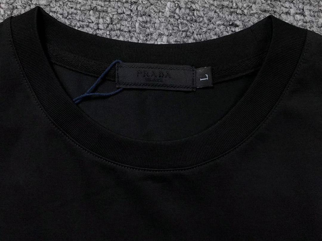 Prada 108 P⭐A⭐A T-SHIRT 312090905 (Im 170Cm 57Kg I Wear Size L In The Phot) - Image 17