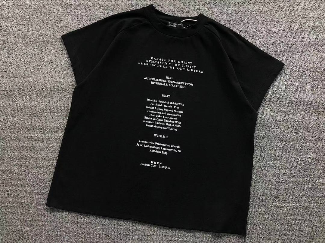 Chanel 105 ENFANTS RICHES DEPRIMES T-SHIRT 3201141517 (Im 170Cm 60Kg I Wear Size S In The Phot) - Image 6