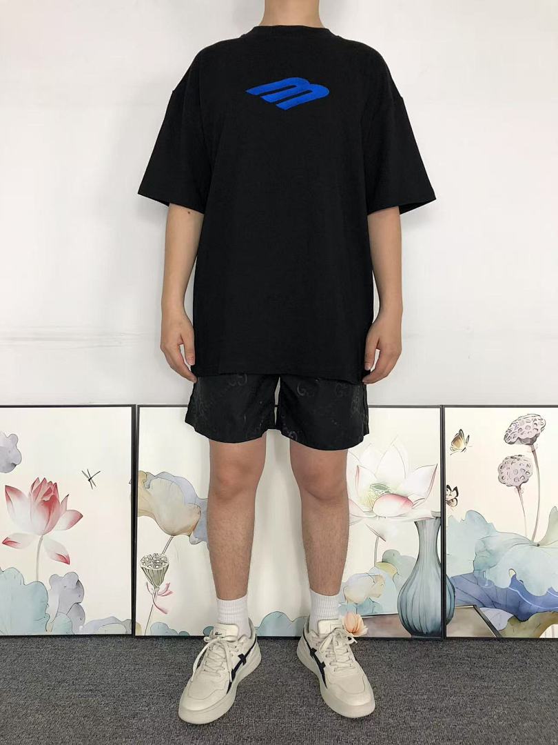 Balenciaga 108 B⭐L⭐⭐⭐IA⭐A T-SHIRT 2162305125 (Im 170Cm 60Kg I Wear Size M In The Phot) - Image 3